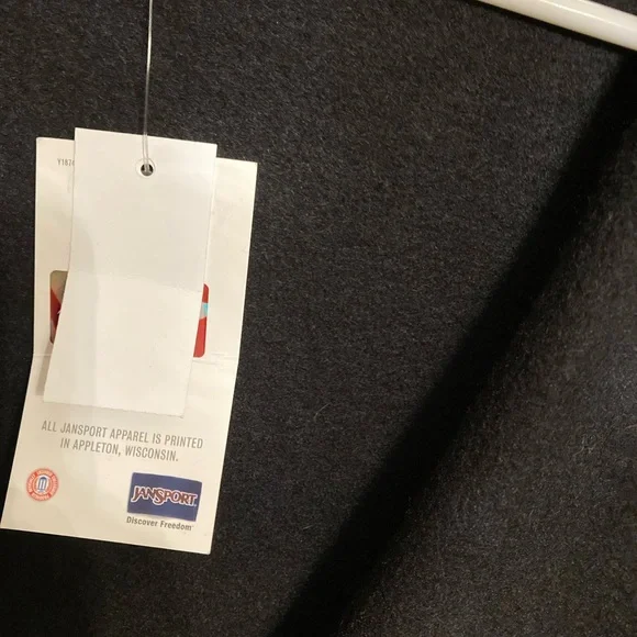 Jansport Bloomsburg University zip up hoodie   Size XL Vintage    New with tags - Picture 5 of 5